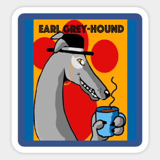 Earl Greyhound Sticker